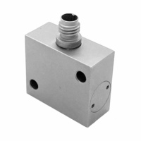 Sensor Getaran Uji Getaran Modal Tri-axial 100G, Pengukuran Getaran Piezoelektrik ICP