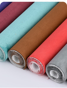 Tela de gamuza autoadhesiva elástica de 0,8mm para interiores de automóviles/revestimientos de techo y reacondicionamiento de sofás - Product Image 3