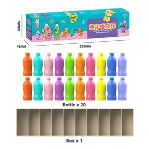 Jeu de devinettes amusant en bouteilles plastiques pour enfants de 5 à 7 ans – Jouet éducatif de mémoire des couleurs et d'association de boissons pour l'entraînement cérébral - Product Image 2