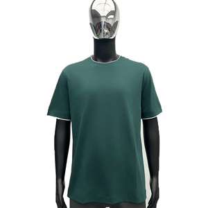 T-shirts pour hommes en coton 100% personnalisés, extra-larges, de haute qualité, traités à l'ammoniaque liquide, respirants, style décontracté - Product Image 2