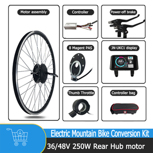 <span class=keywords><strong>Kit</strong></span> de conversion de vélo électrique DIY UKC1 36V 48V 250W à assistance au pédalage pour vélo à roues de 16 20 24 26 27,5 28 29 700CC - Product Image 2