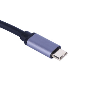 Lung Kay Type C To Hmdi 5 In 1 Adapter Cable <b>Usb</b> 3.0 Hub For Android Devices - Product Image 4