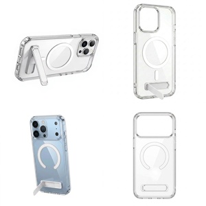 <span class=keywords><strong>Cover</strong></span> Posteriore Magnetica Trasparente Riutilizzabile con Ricarica Wireless Anti-Impronta in TPU PC per <span class=keywords><strong>iPhone</strong></span> 16 17 15 14 Plus 13 mini 12 11 Pro Max - Product Image 1