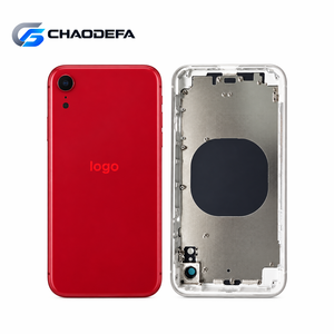 Châssis de remplacement pour iPhone XR avec vitre arrière, cadre métallique central et petites pièces, garantie 1 an - Product Image 2