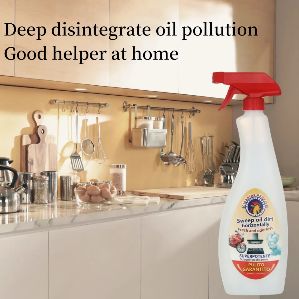 Hochleistungs-Küchenherd Reiniger und Entfettungsgerät Öl-Flecken- und Fettabnehmer Sprühform für Reinigungsprodukte