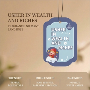 Pendentif désodorisant personnalisé en plastique pour voiture, idéal pour armoire, placard à chaussures et vestiaire - Product Image 3