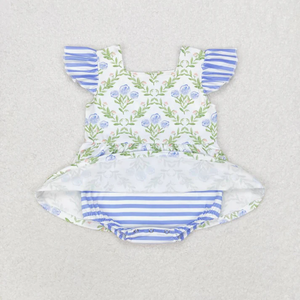 Boutique Summer Baby <b>Clothes</b> Toddler Girls Sets Casual Floral Striped Print Shorts <b>Clothes</b> Children Outfits - Product Image 4
