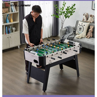 STELLARWAY Table de football de table professionnelle de haute qualité, jeu de société interactif, divertissement familial, tables de football