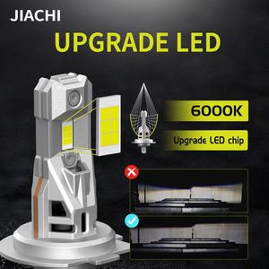 JiaChi fábrica 1:1 diseño Plug And Play H1 Led faro Auto coche accesorios DRL conducción punto faro H7 H11 H4 9005 bombillas - Product Image 5