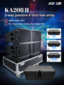 Sistema de Sonido Profesional Pasivo KA208/KA28, Juego de Altavoces con Subwoofer Doble de 8 y 18 Pulgadas para Fiestas, Música DJ, Exteriores - Product Image 2