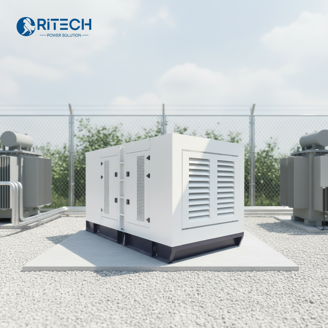 Ritech 750kVA 600Kw Standby Genset CE Certified Water Cooled Industrial High Power Diesel Generator Set