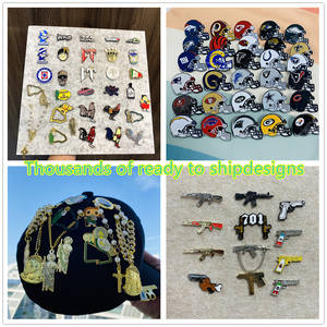 Spille da Bavero Personalizzate con Logo in Metallo Smaltato Duro e Morbido OEM per Cappelli e Club - Product Image 3