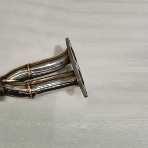 Silenciador de rendimiento de diseño caliente, puntas de fibra de carbono, sistema de escape de tubería para <span class=keywords><strong>BMW</strong></span> E46 318 2,0 2004 - Product Image 6