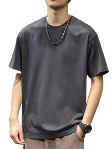 Camiseta de Cuello Redondo de Algodón para Hombre, Estilo Urbano, de Alta Calidad, Personalizable con Impresión de Alta Calidad - Product Image 3