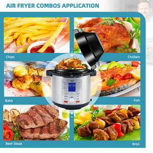 Cuisinière multifonction de haute qualité 6Qt <span class=keywords><strong>sous</strong></span> <span class=keywords><strong>vide</strong></span> 1000W 1500W Cuisine ménagère 2 en 1 Autocuiseur électrique - Product Image 5