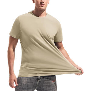 Camiseta de Hombre de Estilo Moderno, Fabricada Profesionalmente, de Punto, Mezcla de Poliéster/Algodón, Cuello Alto, Secado Rápido y Transpirable - Product Image 4