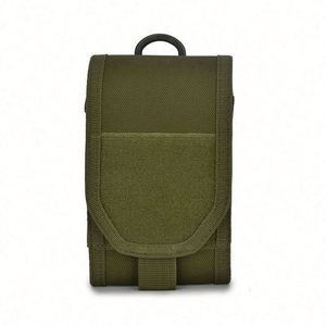 Custom Vintage Universal MOLLE Holster <b>Mobile</b> <b>Phone</b> <b>Belt</b> <b>Pouch</b> EDC Security Waterproof Oxford Waist Bag Case Compatible <b>Phone</b> - Product Image 2