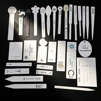 Bandes de test de parfum personnalisées, papier test en carton haute absorption avec impression de logo