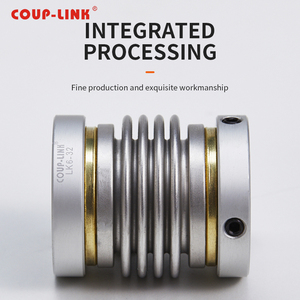 Coup-liên kết hợp kim nhôm ống thổi khớp nối setscrew loại cho máy móc chính xác CNC - Product Image 2