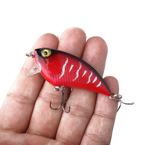 Vente en gros de leurres de pêche coulants en plastique artificiel dur de 5,5 cm-6,6 g, leurres vibrants VIB - Product Image 3