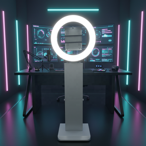 من السهل إعداد كشك معدني Shell Rotate cell Portable Pro <span class=keywords><strong>Air</strong></span> iPad - Product Image 3