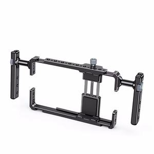 Cage de téléphone portable universelle Video Rig avec poignées latérales Smartphone Handheld Gimbals Video Recording Phone Holder - Product Image 6