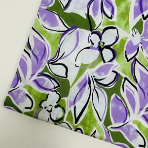 Pur coton personnalisé mode fleurs géométriques vague brocart tissu pour les vacances Blouses - Product Image 2