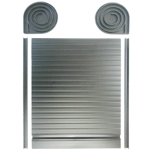 Puerta Enrollable de PVC al por Mayor, Persianas Enrollables de PVC, Tamaño Personalizado, Gabinetes de Cocina Exteriores, Puerta Enrollable Manual, Diseño Duradero con Lamas de ABS - Product Image 1
