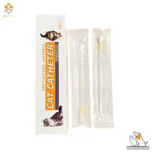 Hot Sale Pet Care medizinischer Harnröhre katheter 1,0*130mm mit Stilett für Cat Vet Clinic