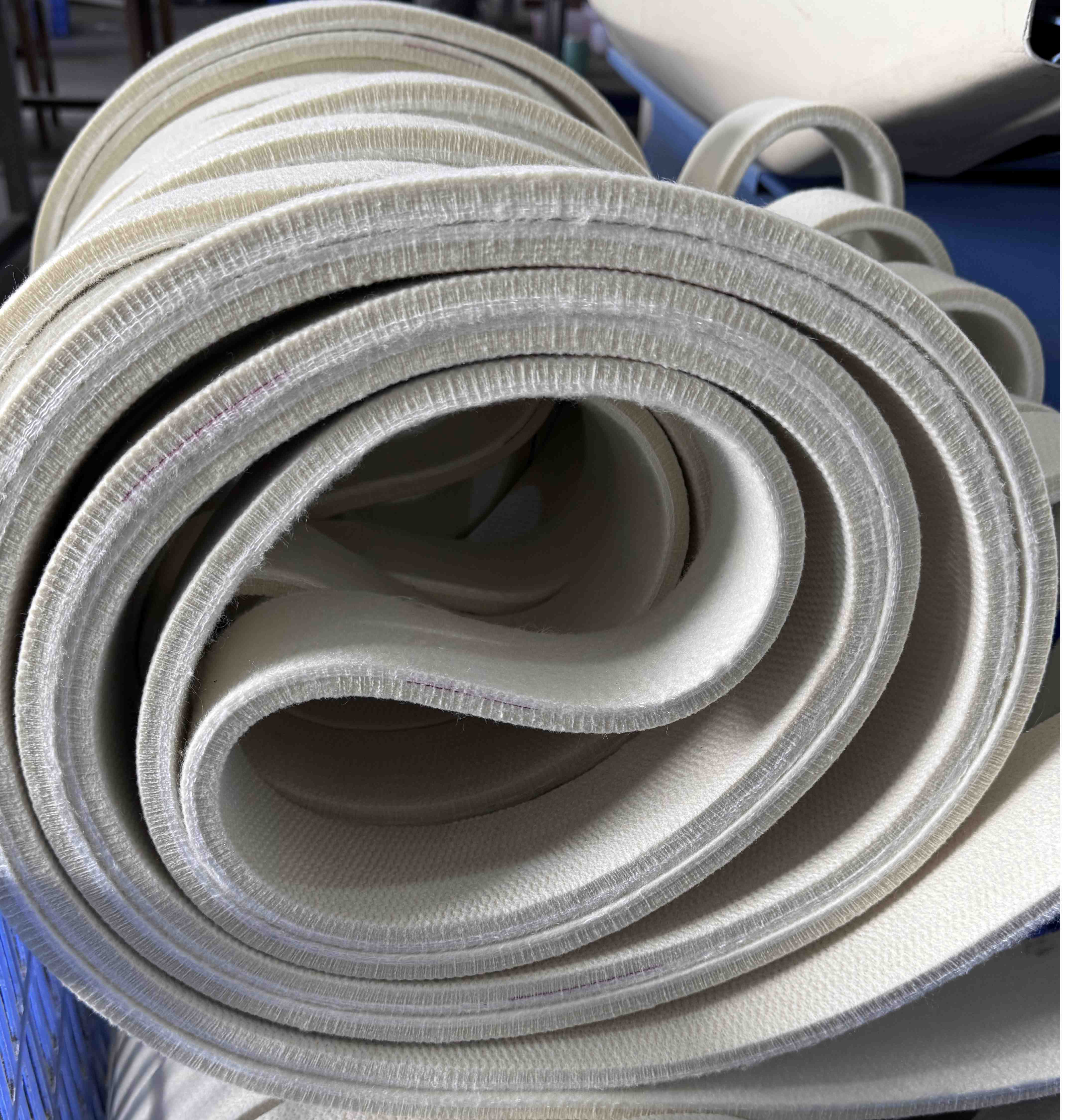 Industrial Fabric Polyester Fiber Blanket Nomex Aluminum Alloy Felt Belt for Various Industries