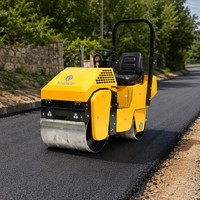 Compacteur vibrant autoporté Honda GX390 13HP 20kN 70Hz 700/540mm 790kg pour asphalte et sol