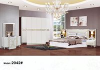 Hotel Wohnung Schlafzimmer Set Wohn möbel Bett mit Kopfteil
