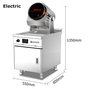 <span class=keywords><strong>Cucina</strong></span> uso automatico macchina per soffriggere cottura a Gas rotante riso fritto <span class=keywords><strong>Robot</strong></span> fornello wok chef wok fornello - Product Image 2