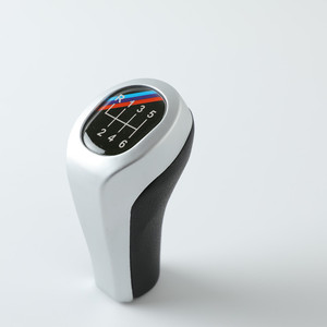 Pomo de palanca de cambios de cuero ergonómico para BMW 5, transmisión manual de 6 velocidades - Product Image 3