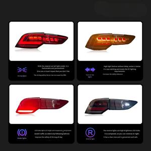 Pour Golf 8 Mk8.5 Modèle 21-25, Ensemble de feux arrière LED haut de gamme à lentille transparente dynamique, Nouveau - Product Image 6
