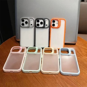 Funda Protectora Translúcida Antigolpes para iPhone 17 Pro Max Air 16, Funda para iPhone 17 Pro Max con Soporte para Cámara - Product Image 1