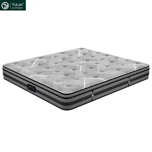 China OEM/ODM 7 Zone Queen Size Convertible Spring 5 Star Hotel Hall Bed Colchón en una caja
