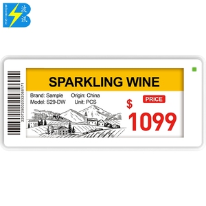 Siêu thị nhãn điện tử hiển thị kỹ thuật số <span class=keywords><strong>ESL</strong></span> điện tử nhãn Kệ E-ink giá tag - Product Image 2