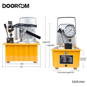 Factory DYB-63A Single Acting Manual Valve Electric Driven 700 Bar High Pressure Electric Hydraulic Pump