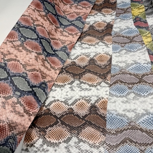 Nhân tạo PVC Rắn giả da công bằng và đáng yêu tiên tiến <span class=keywords><strong>Python</strong></span> da da cho túi xách và giày sử dụng - Product Image 4