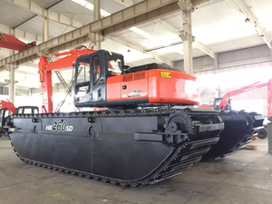 Hk150sd Amfibische Graafmachine 15 Ton Moerasgraver Drijvende Pontongraafmachine Voor Moerasland En Moeraswerk - Product Image 3