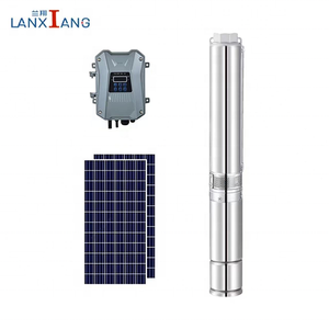 <span class=keywords><strong>Pompe</strong></span> à eau submersible <span class=keywords><strong>solaire</strong></span> pour puits profonds OEM ODM 4 pouces 750W 1HP Débit maximal <span class=keywords><strong>10m3</strong></span>/<span class=keywords><strong>h</strong></span> Hauteur de refoulement maximale 38m pour l'agriculture - Product Image 1