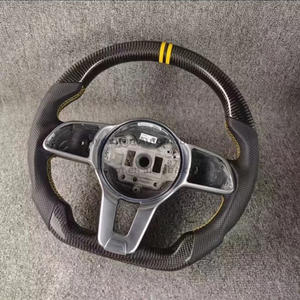 Cuir perforé en Fiber de carbone de haute qualité pour Mercedes Benz <span class=keywords><strong>A</strong></span> <span class=keywords><strong>classe</strong></span> B <span class=keywords><strong>classe</strong></span> C <span class=keywords><strong>classe</strong></span> <span class=keywords><strong>AMG</strong></span> c260 GLA GLC GL <span class=keywords><strong>volant</strong></span> de voiture - Product Image 3