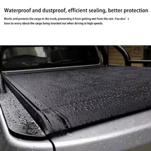 Cubierta Retráctil Enrollable para Camioneta 4x4 de Aluminio, Compatible con Toyota Hilux Vigo 2012-2015, Impermeable y con Cierre - Product Image 3