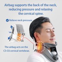 Dispositif de traction cervicale Tech Love, attelle de soutien du cou réglable pour soulager les douleurs cervicales, décompression de la colonne vertébrale et correction de la posture