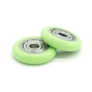 Vente en gros directe d'usine PK630 Poulie à roulement à gorge droite, revêtue de caoutchouc, résistante à l'usure, en plastique technique, diamètre intérieur - Product Image 2