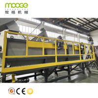 Ligne de lavage professionnelle pour le recyclage des palettes, bouteilles, seaux et flocons en plastique dur (PP, PE, HDPE) et des matériaux durs (PP, PE)