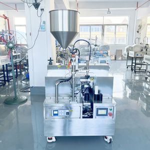 Machine semi-automatique de cachetage de remplissage de <span class=keywords><strong>tube</strong></span> en plastique <span class=keywords><strong>Alu</strong></span> de pâte crème cosmétique - Product Image 2