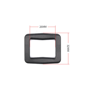 <b>Plastic</b> Square <b>Sliding</b> Buckle 26Mm For Bags Durable Fastener Accessory - Product Image 3