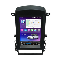 Autoradio Android vertical Tesla pour Chevrolet Captiva 2008-2011 IPS HD avec CarPlay sans fil, Android Auto, DSP, GPS, commande au volant et écran tactile